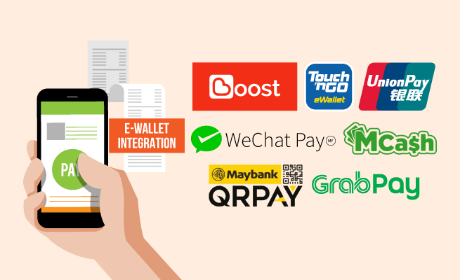 mini pos system ewallet